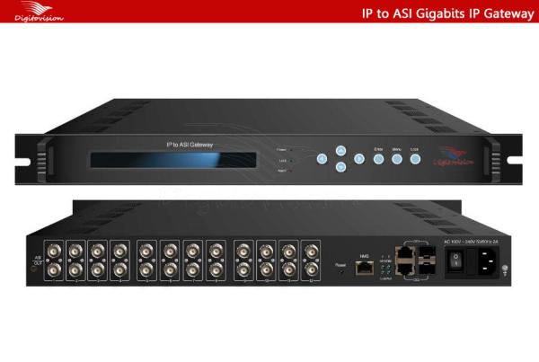 Buy cheap high quality IP to ASI Gigabits IP Gateway from wholesalers