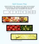 23.1 Inch Stretched Lcd Screen Bar Style Digital Signage For Shelf Edge