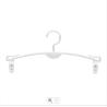 Buy cheap 28cm Thick Plastic Hangers , Clips Clear Plastic Coat Hangers from wholesalers