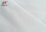 White 36G 40D Nylon Spandex Swimming Fabric , Polyamide Elastane Fabric For