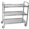 Buy cheap Superior Quality Stainless Steel Knocked-Down Pizza Mobile Cake Oven Trolley Cart for Sale from wholesalers