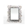 Buy cheap Large Size Floral Rectangle Wrought Iron Mirror Wall Decor For Home Decoration from wholesalers