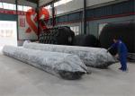 Cylindrical Shape Ship Launching Airbags High Pressure 24 Months Warranty