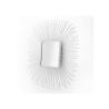Buy cheap Square Sunburst Wall Art Mirror Silver Layered Metal Frame Mirrored Wall Decor from wholesalers