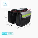 Mobile Phone Holder Bicycle Pannier Bag Waterproof Mountain Road Bike Touchscree