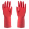 Buy cheap Anti Tearance Unlined Rubber Gloves , Rubber Safety Gloves Chemicals Resistance from wholesalers