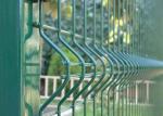 Stainless Steel Welded Wire Mesh Panels , Vinyl Pvc Coated Welded Wire Fence