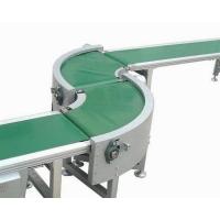 Buy cheap Blue white green pvc turn curve 90 degree conveyor belt 180 degree conveyor belt product