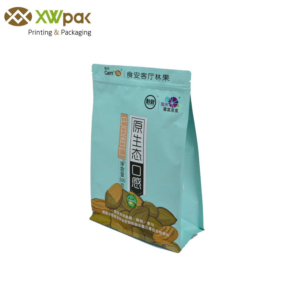 Side Gusset Square Flat Bottom Bag Aluminium Foil Food Grade Plastic k