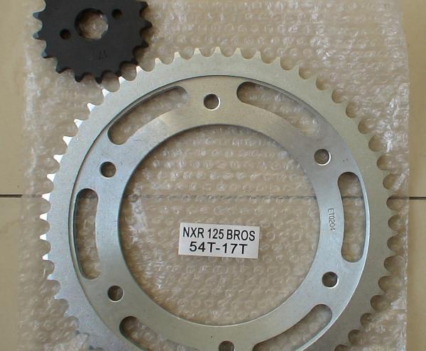 Buy cheap HONDA XL125 XL185s MOTOCROSS MOTORCYCLE MOTORBIKE NXR125 BROS-54T-17TSprocket from wholesalers
