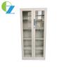 Buy cheap 2 Glass Door Slim Metal Storage Cabinet For Book Office Furniture from wholesalers