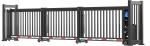 Wholesales Automatic Shrinkage Gate AK901 DC24V Motor Speed Adjustable Anti