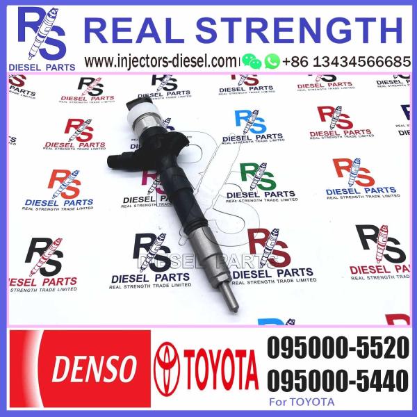 Buy cheap New diesel fuel injector 095000-5520 For TO-YOTA HILUX 2KD-FTV 23670-0L010 from wholesalers
