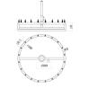 Buy cheap Colorful Programmable 800cm Dancing Pool Fountain from wholesalers