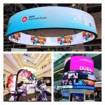 500cd/Sqm P2mm 360 Degree Led Screen display 320x160mm Ultra Thin