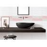 Buy cheap 3''X12'' Ripple Surface Bathroom Wall Tiles Pink White Green from wholesalers