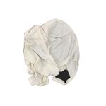 IMPA 232906 White printed T-shirt cotton rags with Logo Wiping Rag 100% Cotton