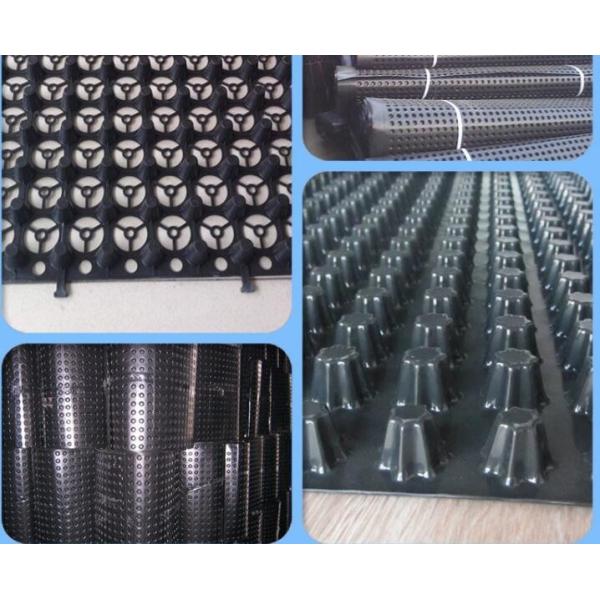 HDPE 3D Geocomposite Drain , Composite Drainage Board Extrusion Machine