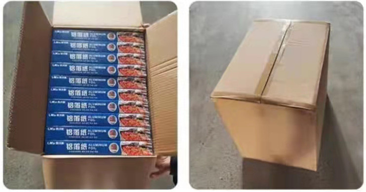 Household Catering Aluminium Foil Roll Sheet 3003 3004 0.010-0.2mm