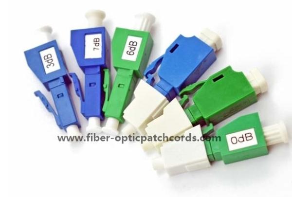Buy cheap LC/APC Fiber Optic Attenuator Plastic Housing For Testing Equipment Female To Male LC Attenuatr from wholesalers