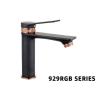 Buy cheap Black Zinc Luxury Taps Bathroom Shower Faucets 500000 Times Opening Ceramic Cartridge from wholesalers