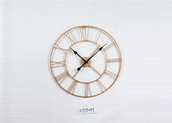 Buy cheap Beautiful 12 Hours Display Round 80CM Metal Wall Art Clock from wholesalers