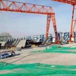 Workshop Gantry Crane With Electric Hoist Truss Type Single Beam