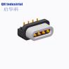 Buy cheap 4Pin 2.54mm Pitch Male Female 3Amp 700gf Magnetic Pogo Pin Charger Connector from wholesalers