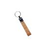Buy cheap Cork Plain Leather Keyring 12mm Bulk Leather Keychains Souvenir Advertising Gift from wholesalers