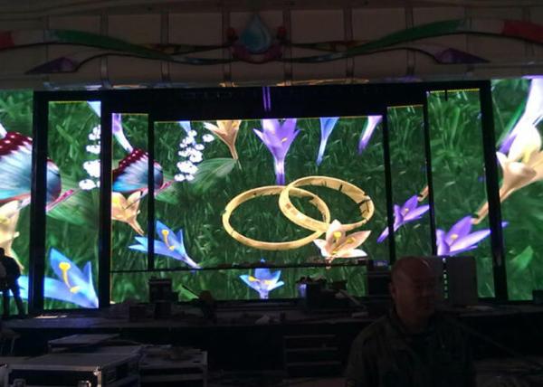 P2.5mm Indoor SMD LED Screen Rental Stage , Indoor Full Color LED Display 160000