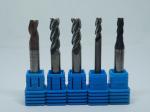 Professional Carbide Flat End Mill , Small Diameter End Mills For Steel Milling