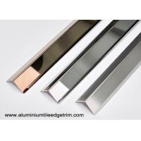 Buy cheap Collision - Resistant Stainless Steel Corner Guards With 90° Right Angle / Metal product