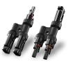 Buy cheap Mc4 Connector PV Solar Cable 600V Copper Male And Female from wholesalers