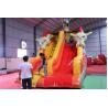 Buy cheap Red Dragon Pattern Big Inflatable Slide Customized Size CE Standard from wholesalers