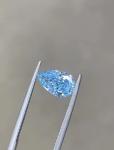 Man Made Real Diamonds pear loose diamond loose synthetic diamonds blue diamonds