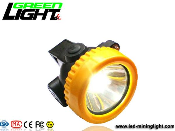 Buy cheap 18650 Li Ion Battery 2.2Ah 0.74w 96lum LED Miners Cap Lamp from wholesalers