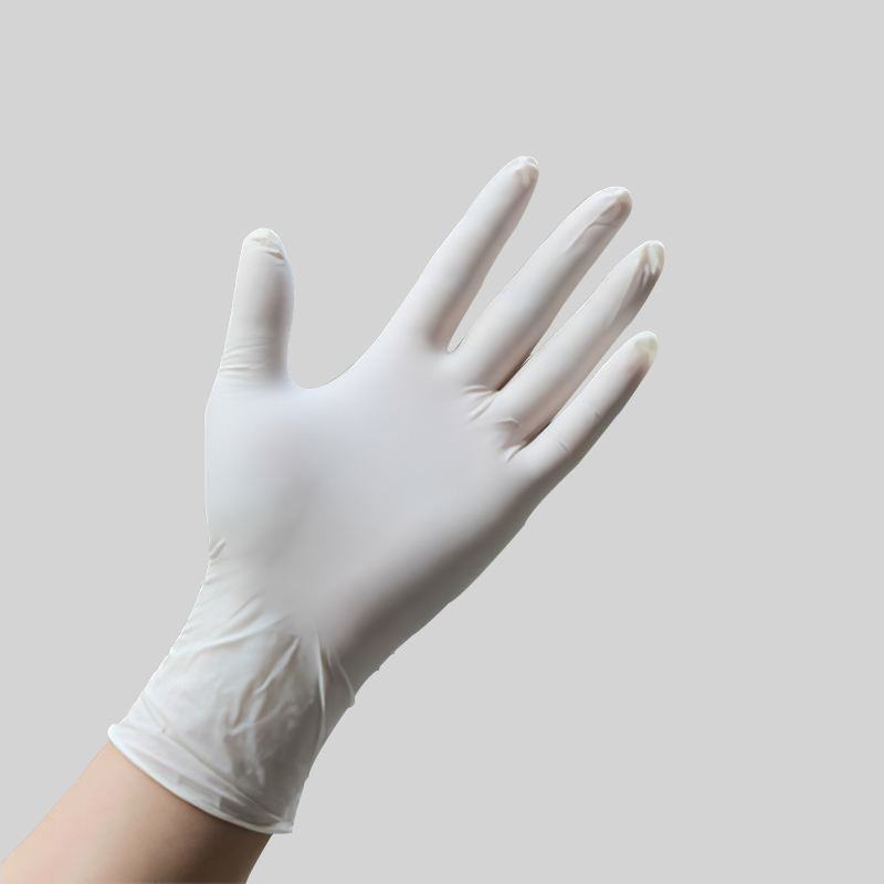 Laboratory Antismash Latex Powder Free Disposable Gloves S XL