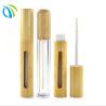 Buy cheap 10ml Bamboo 5g Empty Chapstick Tubes ABS Body Lipstick Tubes OEM from wholesalers