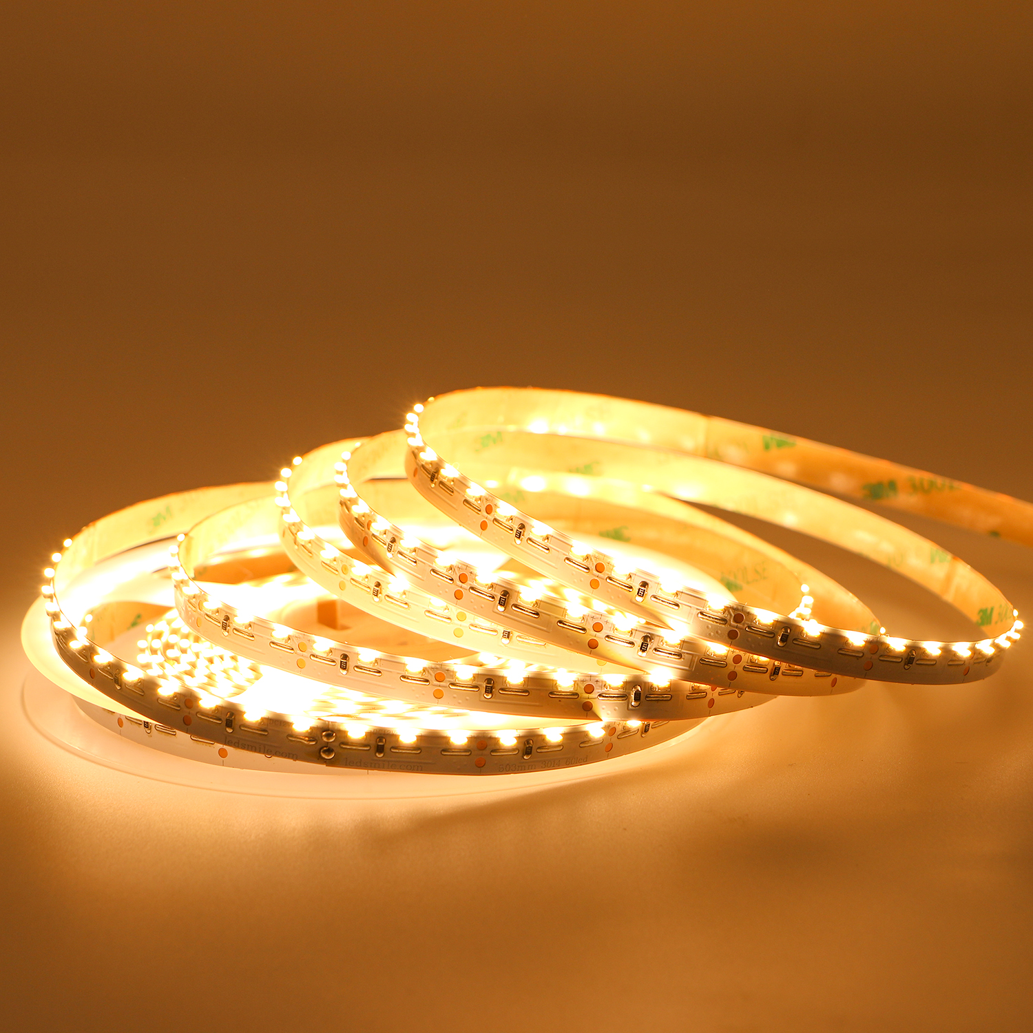 12V 24V Single Color LED Strip 96LEDs IP20 SMD 315 For Decoration