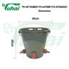 Buy cheap 8L Lamb Feeding Buckets Goat Bucket Feeder With Teat Animal Feeding Bucket from wholesalers