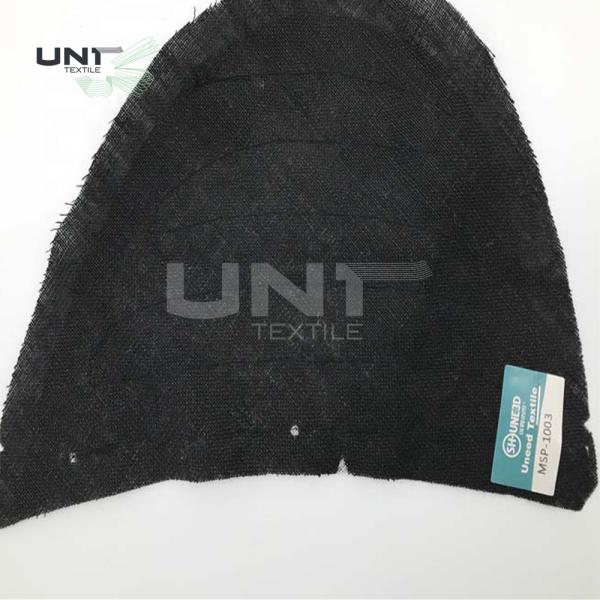 Buy cheap Thinner Mens Black Color Sewing Shoulder Pads For High Level Apparel Industry from wholesalers