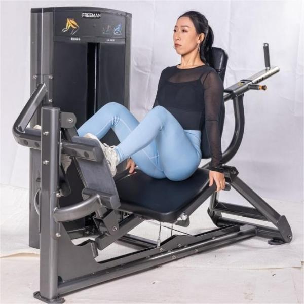 Commercial Weight Fitness Gym Seated Leg Press Machine And Hack Squat Leg Press
