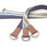 Buy cheap Printed Logo 88cm Length D Buckle Belts Cotton Webbing 3.0CM from wholesalers