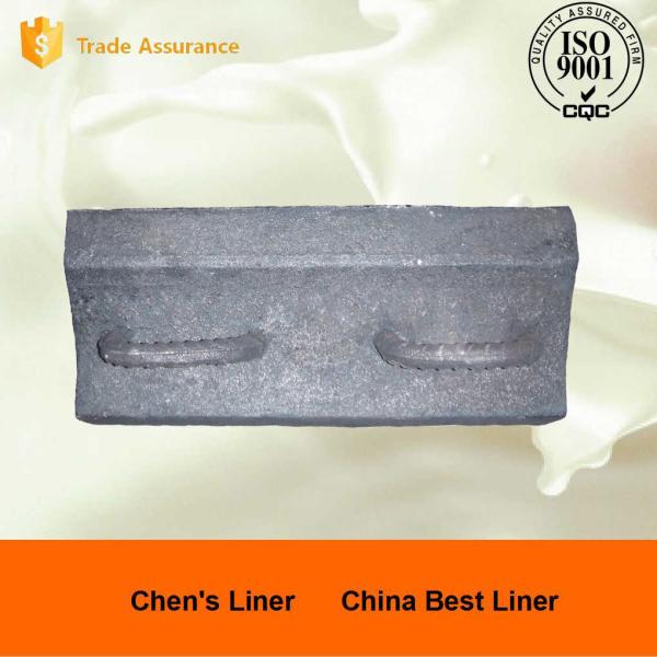 Buy cheap Steel Shell Mill Liners High Efficiency Hardness HRC33-43 Checked by UT Test from wholesalers