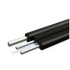 Buy cheap G657A LSZH Jacket 4 Core Outdoor FTTH Drop Cable With Messenger from wholesalers
