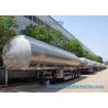 Buy cheap Custom 45000L Oil Tank Trailer 3 Axle , Diesel / Jet Chemical Tank Trailer from wholesalers