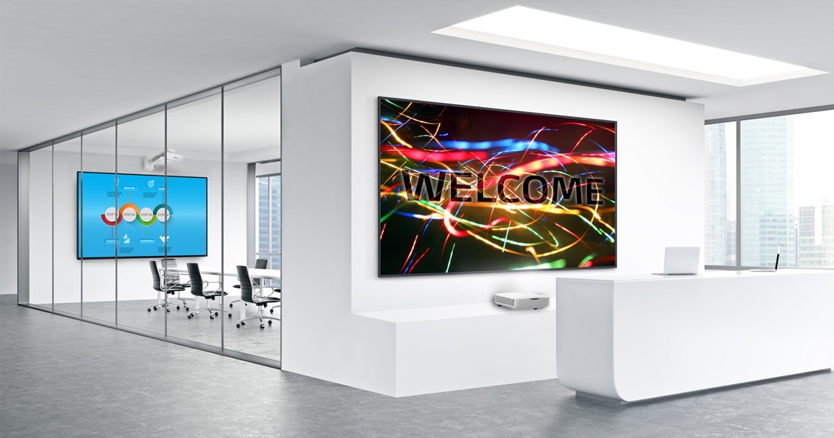 120 Inch Sfixed Frame Projection Screen High Contrast Ambient Narrow Edge Aluminum Frame