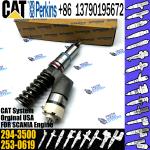 Excavators Machines C15 C18 engine fuel injector 289-0753 291-5911 294-3500 20R