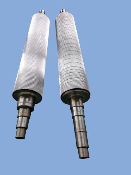 Buy cheap HRC58 Hard Chromed C Flute Corrugated Roller from wholesalers