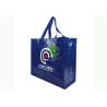 Buy cheap Custom Big Laminated Shopping Bags , Water Resistant Non Woven Tote Bag from wholesalers